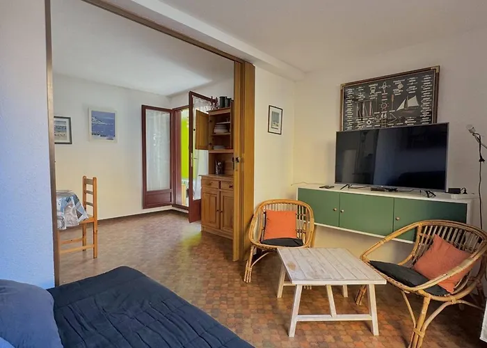 T2 Avec Clim, Piscine Et Parking, A 100m De La - Fr-1-529-294 דירה לה ברקרה